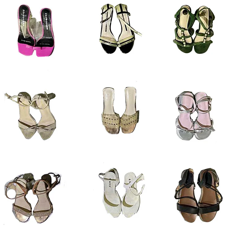 Gebrauchte Damensandalen